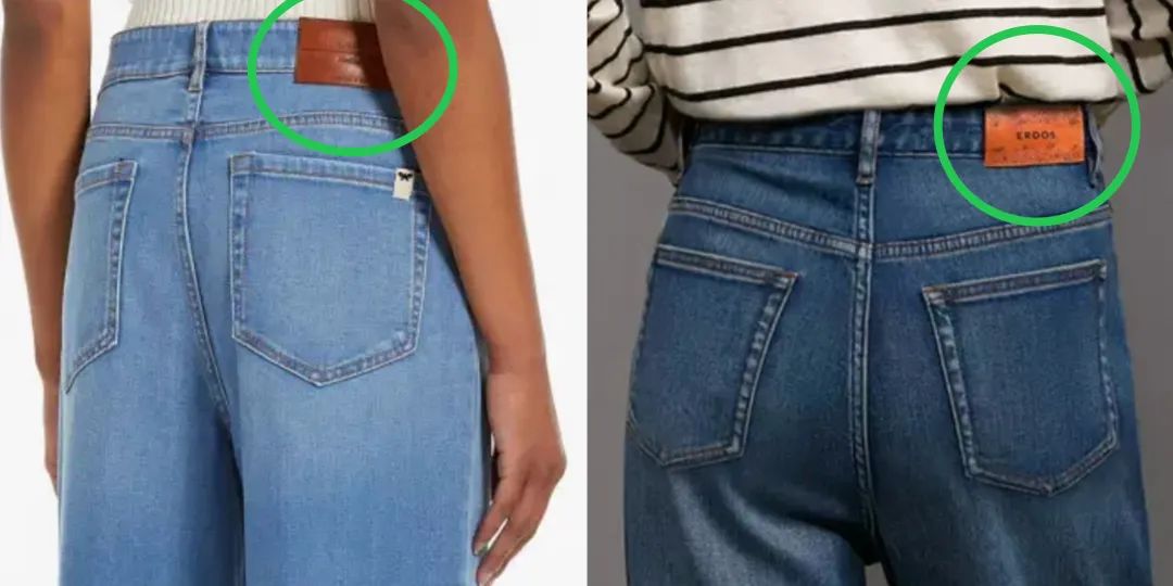 为什么牛仔裤裤腰上都有个皮标？